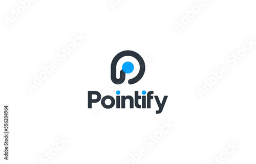 letter p logo design templates