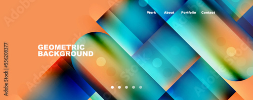 Squares and lines dynamic speed abstract background. Vector Illustration For Wallpaper, Banner, Background, Card, Book Illustration, landing page