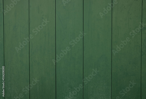 green painted vertically striped background