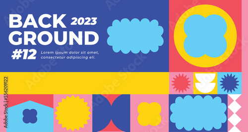 Eye-catching template with a gradient color scheme and fluid shapes that bring energy to your design.
