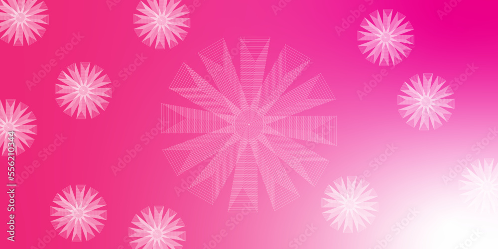 Vector seamless beautiful pattern flower and leaves flat background Vector seamless beautiful pattern flower and leaves flat background