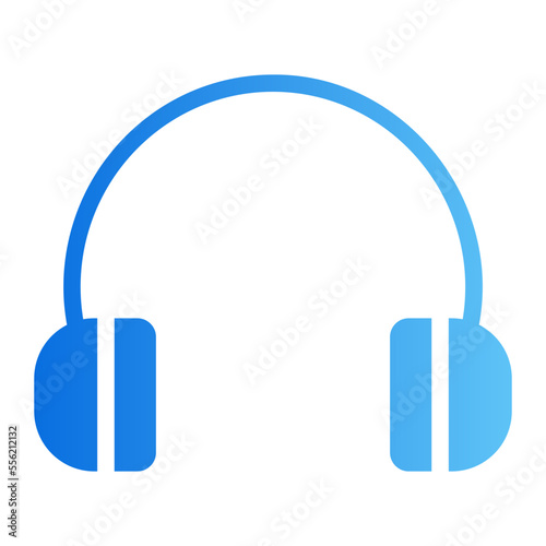 headphones gradient icon