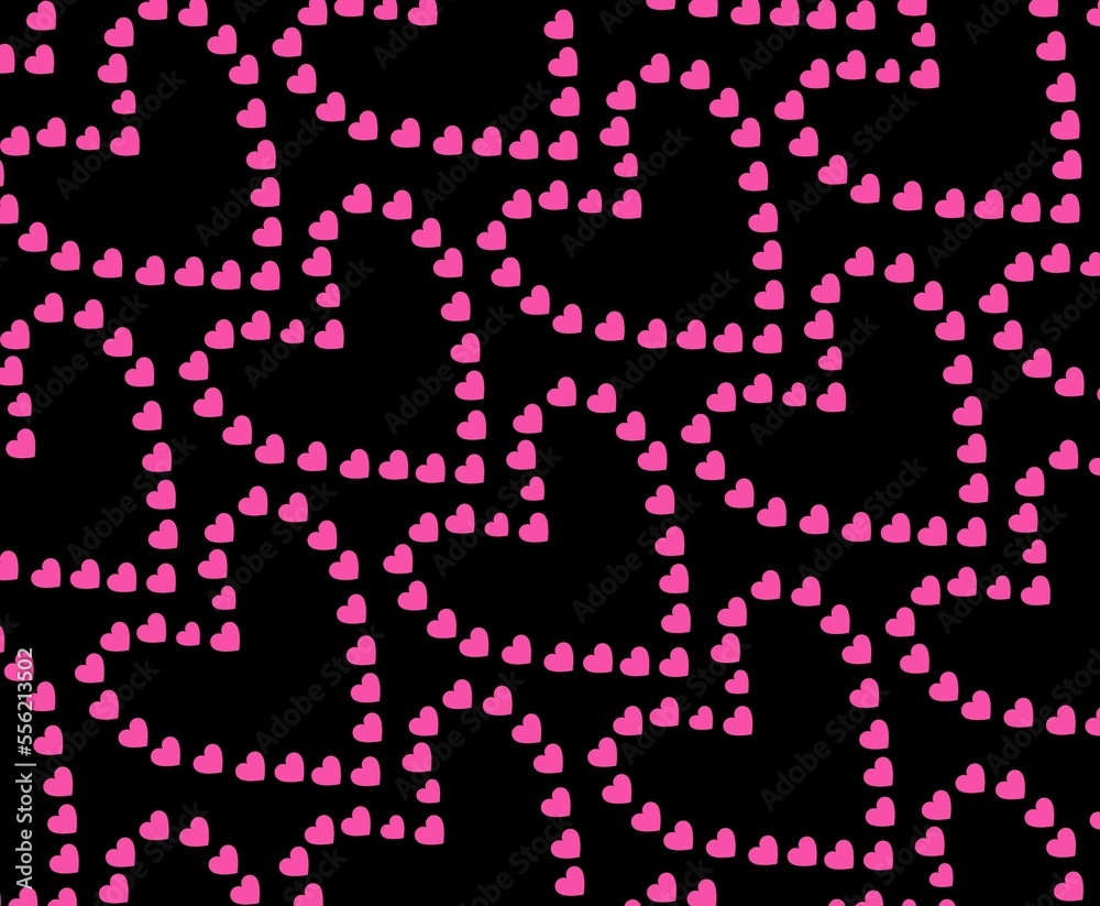 seamless pattern with red valentines hearts seamless pattern with red valentines hearts