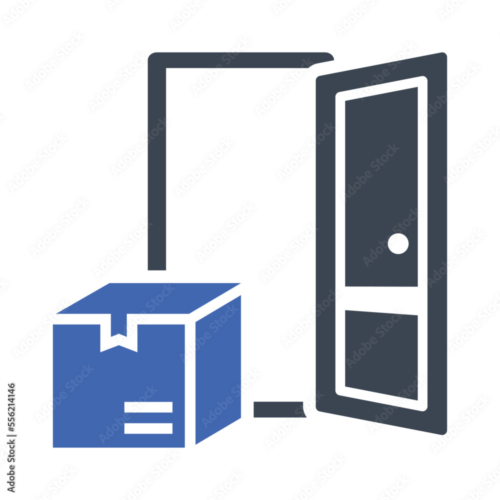 Door delivery icon Door delivery icon