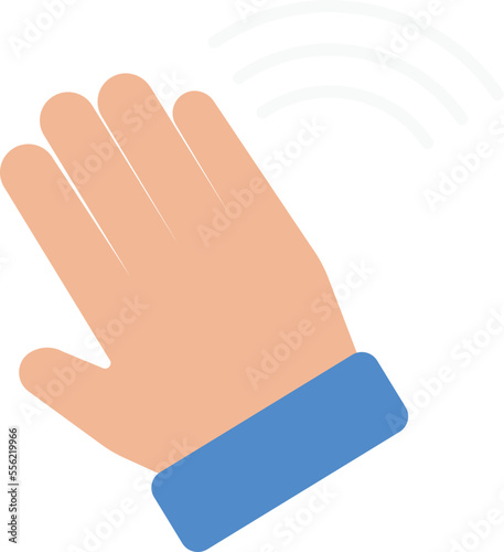 swipe hand gesture