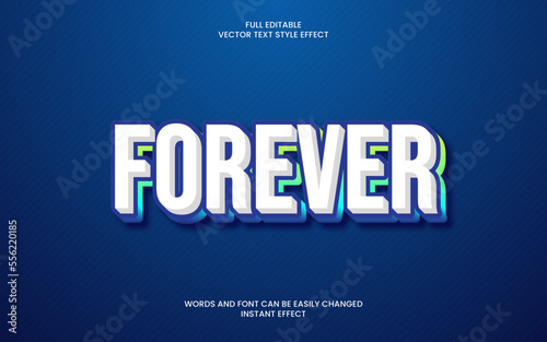 Forever Text Effect