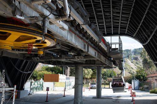 cable car
cable car cabin