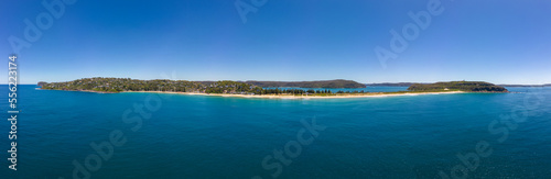 Palm Beach, New South Wales, Australia, Drone Panorama Photo