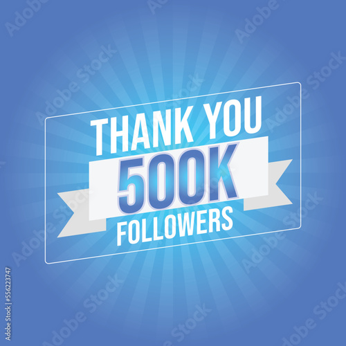 user Thank you celebrate of 500000 subscribers and followers. 500k followers thank you
