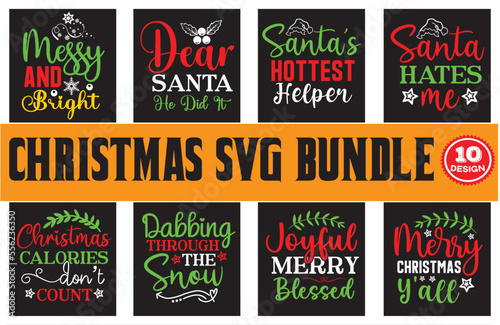Christmas svg design bundle