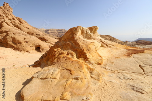 The Negev is a desert in the Middle East, located in the south of Israel. © shimon