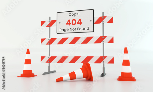 Cuadro en lienzo 3d render  Page not found error message