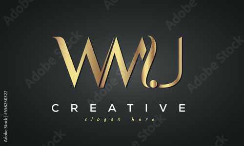 WMU creative luxury logo design photo