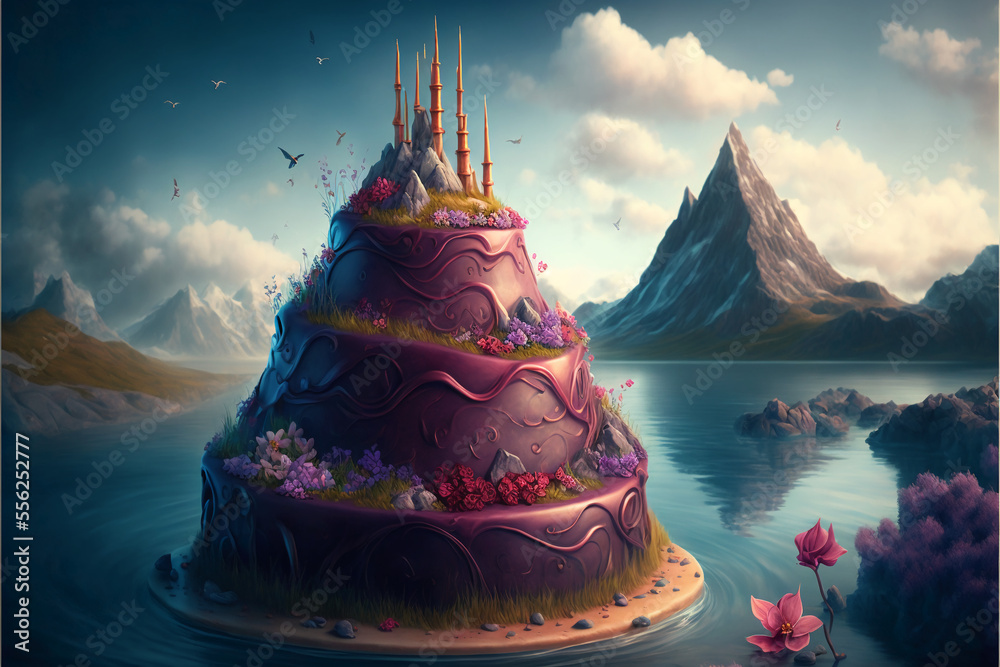 Cake Fantasy 1,3 kg | Latsweets.lv