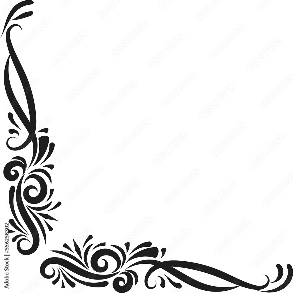 custom made wallpaper toronto digitalDecorative elements, border line illustration