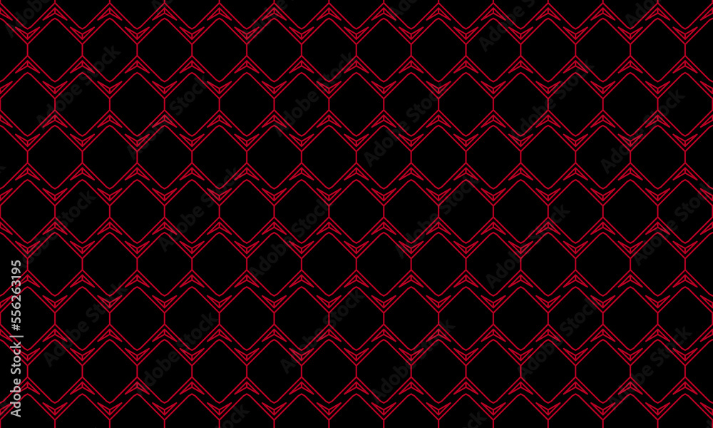 black and red abstract background with geometric and seamless pattern. geometric style - stock vector. black and red abstract background with geometric and seamless pattern. geometric style - stock vector.