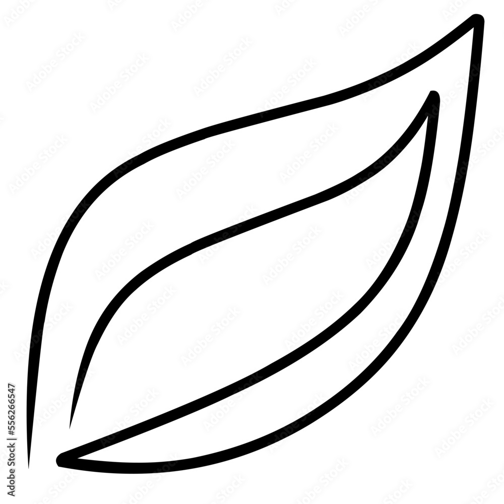 black and white illustration of a leaf black and white illustration of a leaf