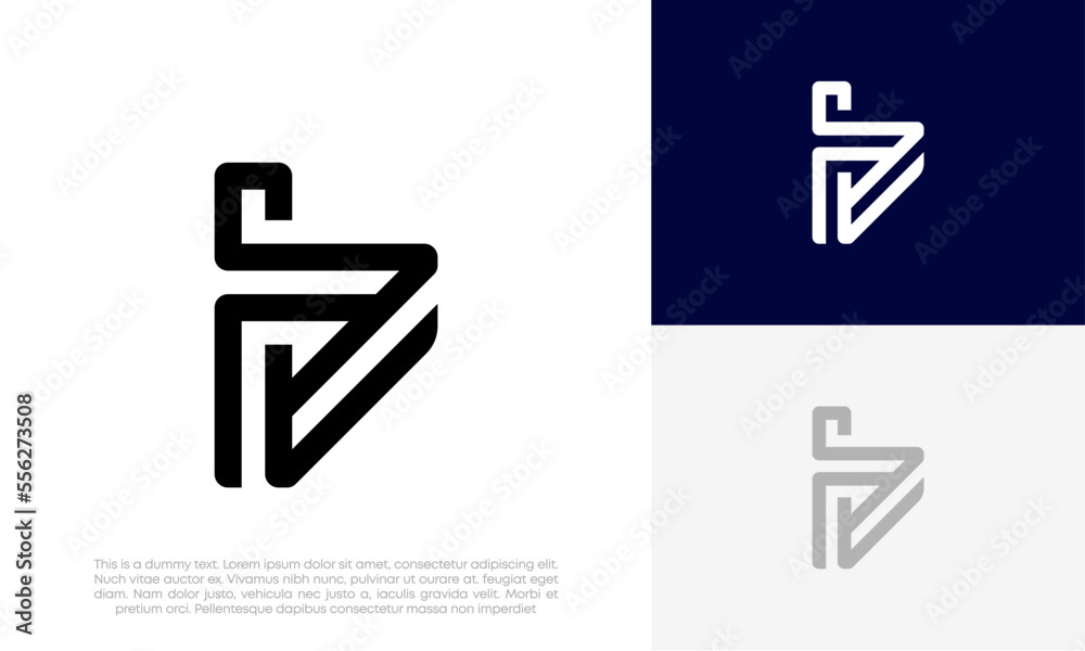 letter B initial logo design vector