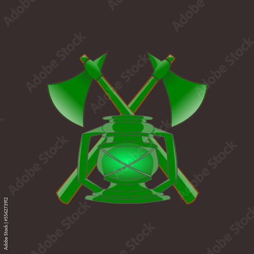 Adventurer's logo petromak lamp image photo