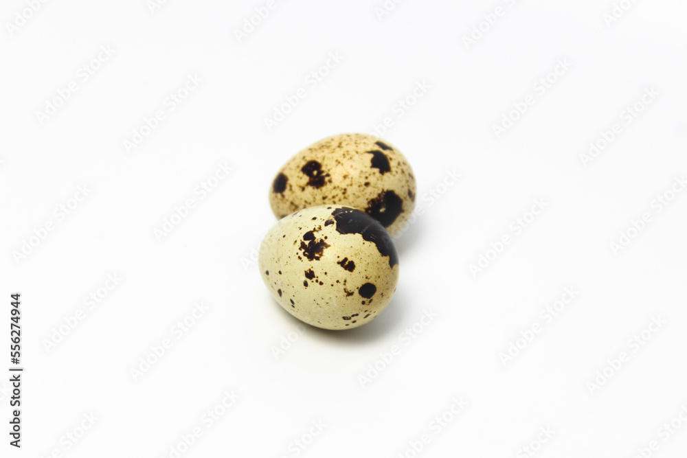 Smiling Quail Eggs, Pareidolia Effect on Quail eggs. Isolated on White Smiling Quail Eggs, Pareidolia Effect on Quail eggs. Isolated on White