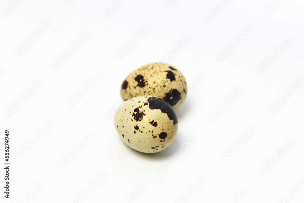 Smiling Quail Eggs, Pareidolia Effect on Quail eggs. Isolated on White Smiling Quail Eggs, Pareidolia Effect on Quail eggs. Isolated on White