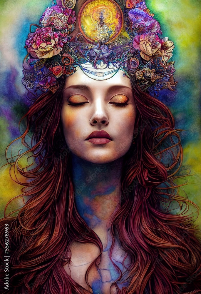 Goddess of Ethereal Light and Love