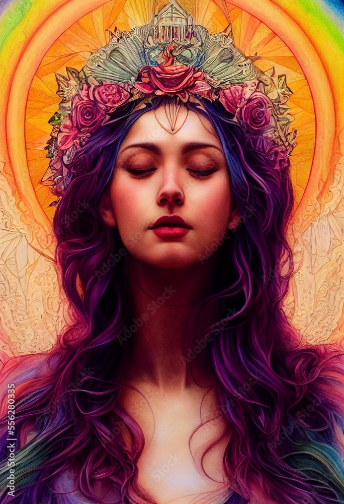 Goddess of Ethereal Light and Love Goddess of Ethereal Light and Love
