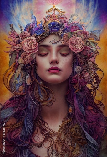 Goddess of Ethereal Light and Love