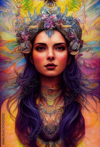 Goddess of Ethereal Light and Love