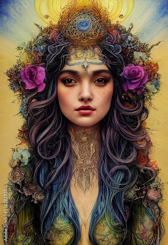 Goddess of Ethereal Light and Love