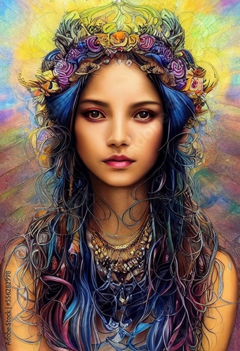 Goddess of Ethereal Light and Love