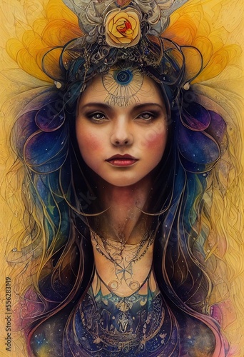 Goddess of Ethereal Light and Love