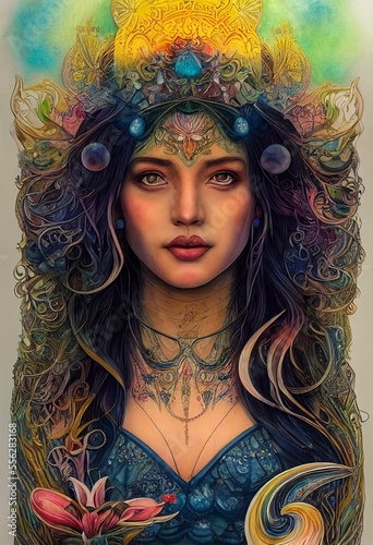 Goddess of Ethereal Light and Love