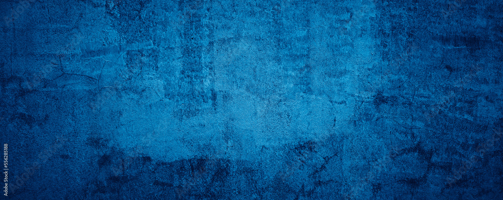 Obraz premium Blue Texture cement concrete wall abstract background