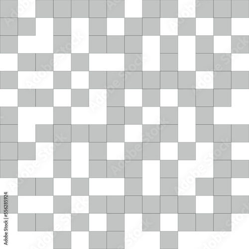 geometric pattern Bauhaus background, monochrome, rebus crossword puzzle