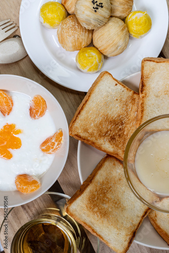 A comparison of breakfast traditions in different Asian countries or regions, highlighting the unique ingredients and flavors that define each culture's breakfast foods.