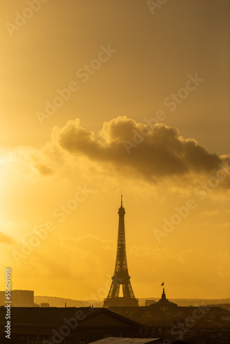 eiffel tower sunset © Евгения Смульская