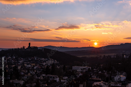Sunset over Königstein im Taunus