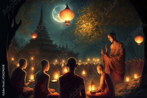 Vassa celebration, Buddhist, observance, holiday, religion, festival
