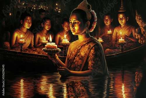 Vassa celebration, Buddhist, observance, holiday, religion, festival photo
