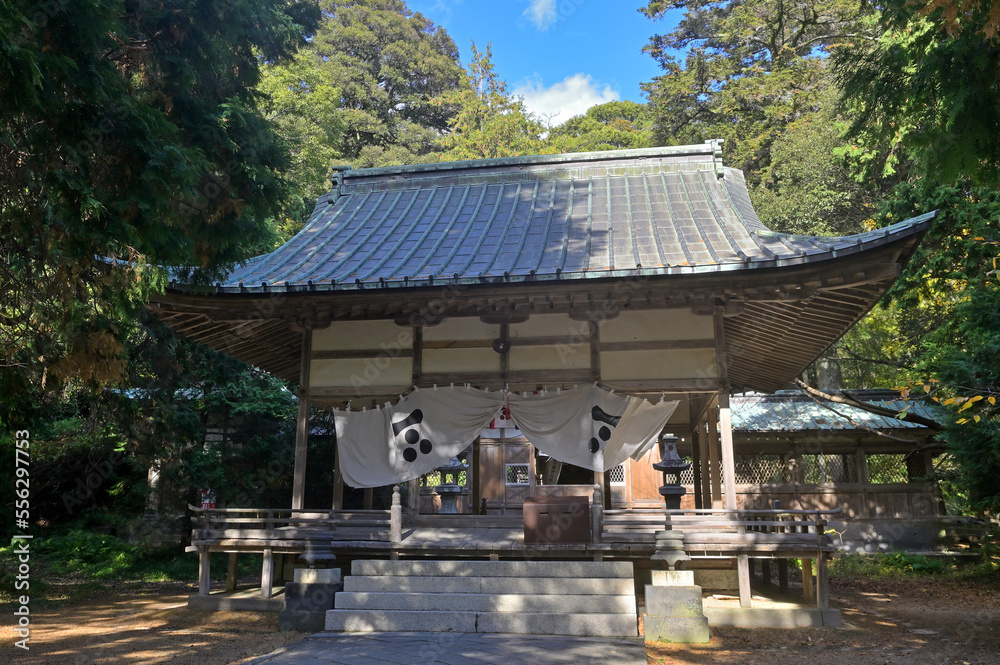 萩城跡「志都岐山神社」