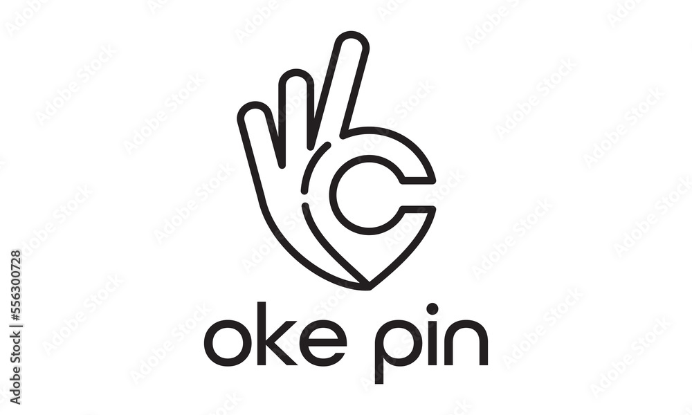 ok pin logo design. location logo design concept. ok pin logo design. location logo design concept.