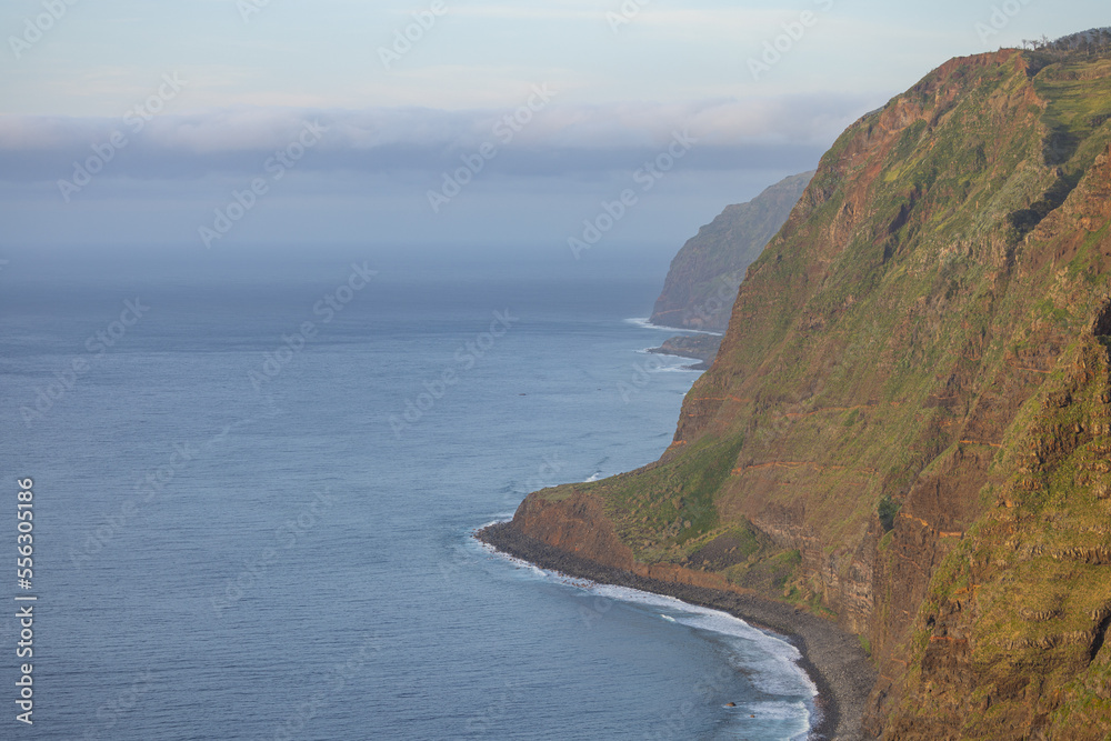 Wonderful green landscape on the beautiful island of Madeira in the Atlantic Ocean. Wonderful green landscape on the beautiful island of Madeira in the Atlantic Ocean.