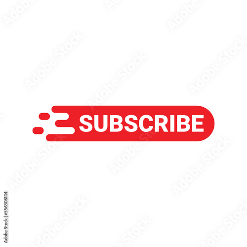 Subscribe icon isolated on white background