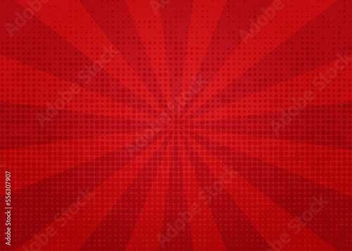comic red background. 