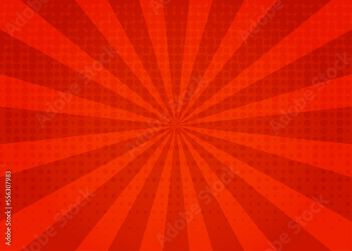 comic red background. 