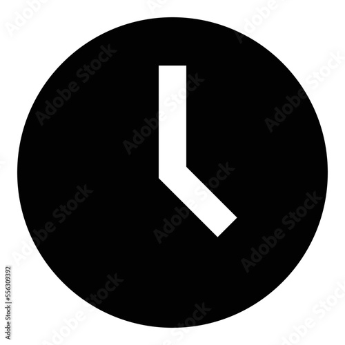 clock alarm icon for web user interface and mobile design
