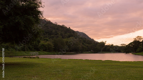 Saraburi,Thailand - october 2020 Namtok Samlan National Park in Saraburi Thailand.