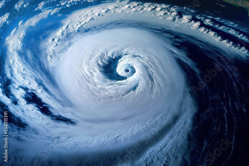 Unforgettable View of a Huge Typhoon From Orbit  a Rare and Breathtaking Perspective.