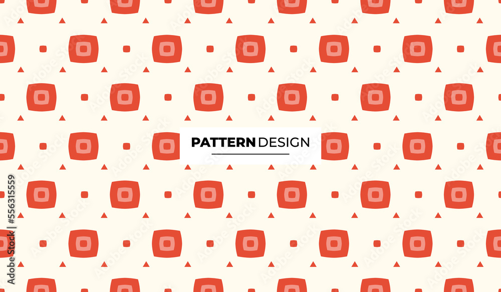 Naklejka premium Set of seamless pattern design vector